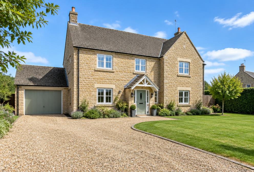 4 bed detached house