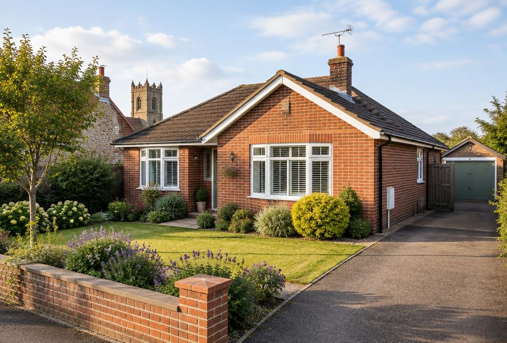 3 bed detached bungalow